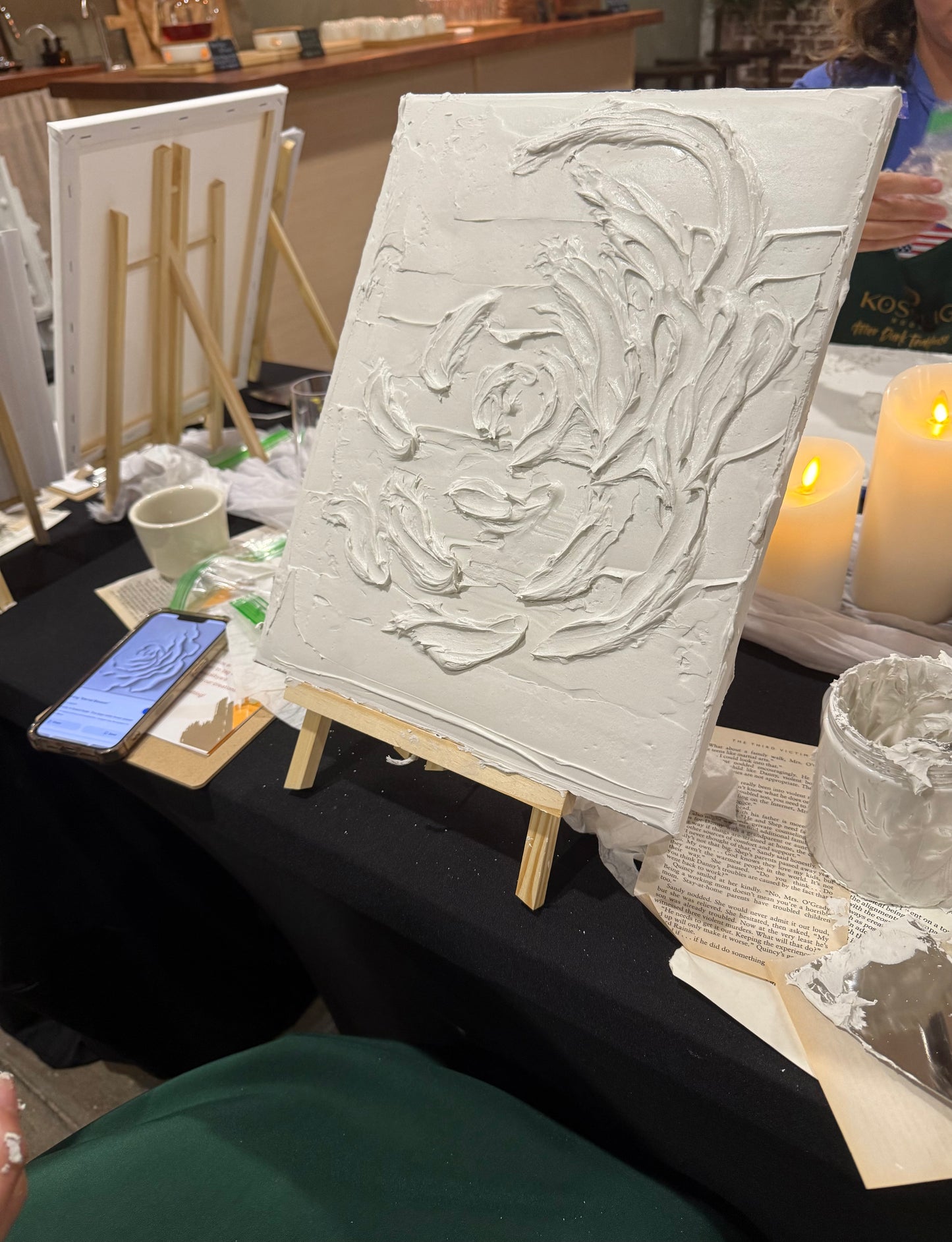 Craft Social Party-Texture Painting-May 15