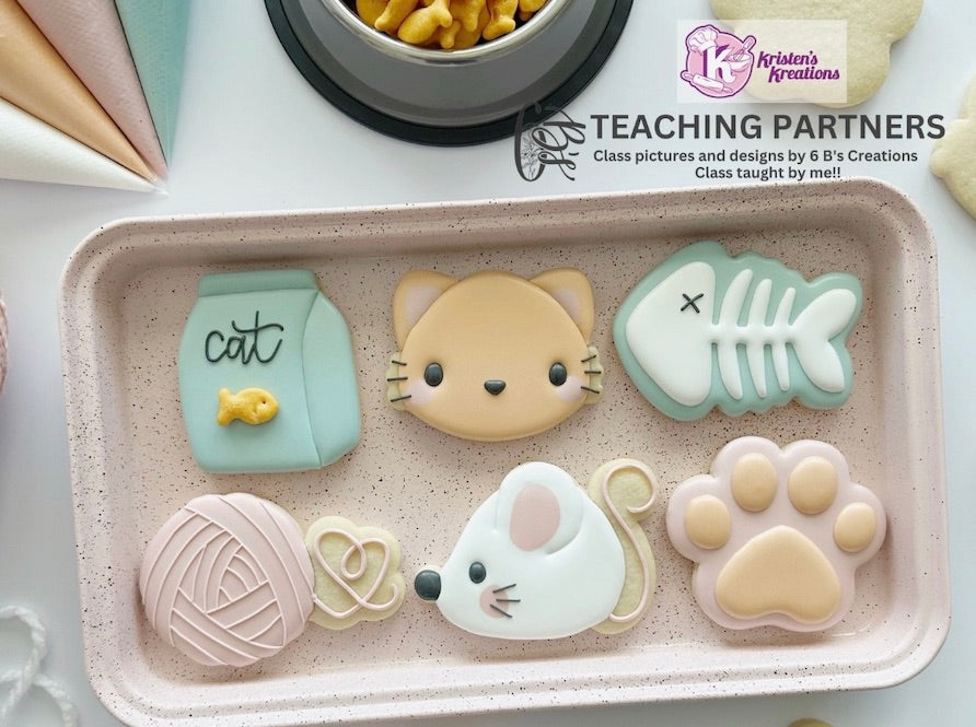 Purrfect Paws Sugar Cookie Decorating Class Sept 14