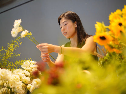 Flower arrangement workshop